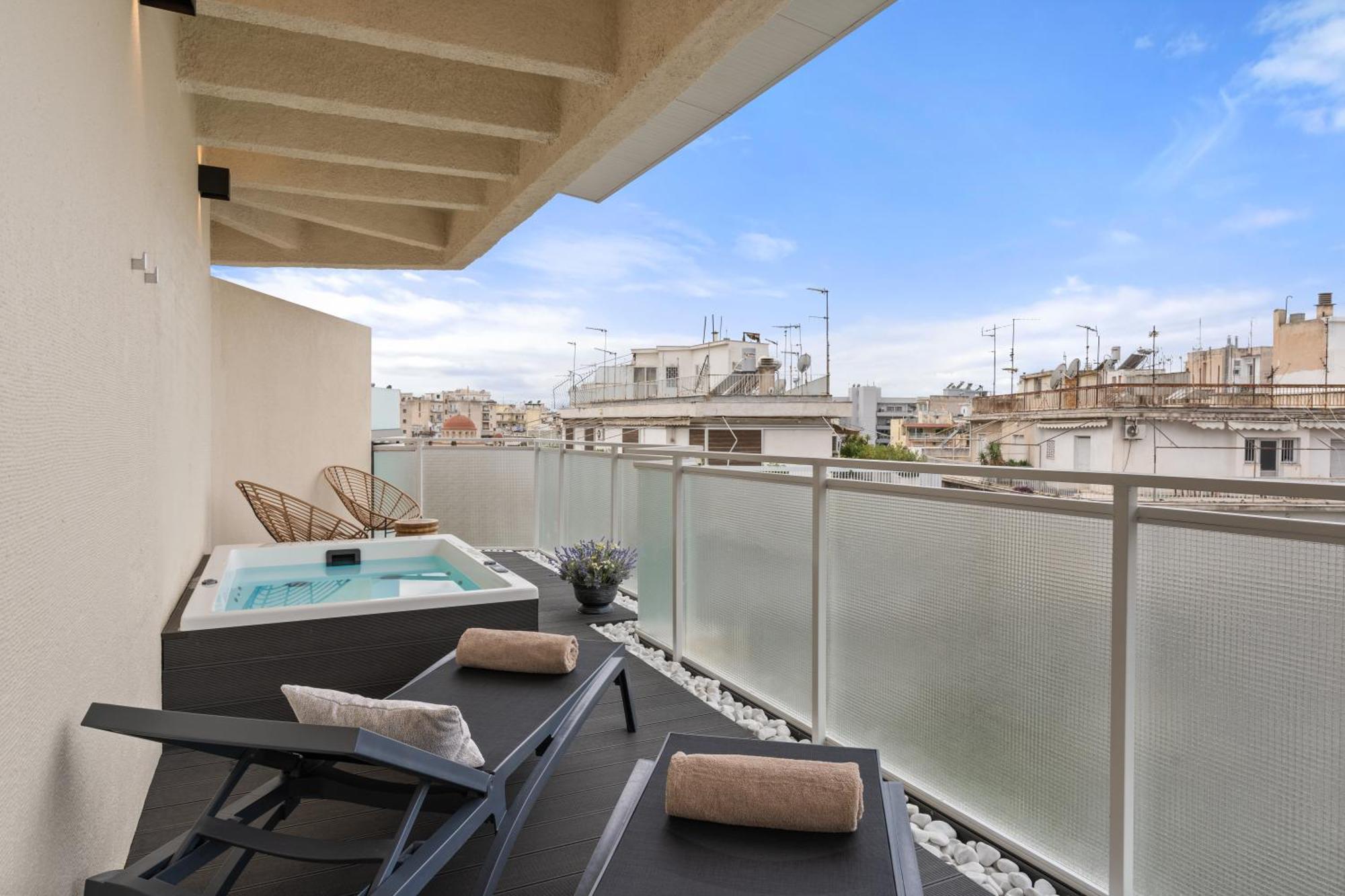 Acron 12 Penthouse Acropolis Suites Athena Bagian luar foto