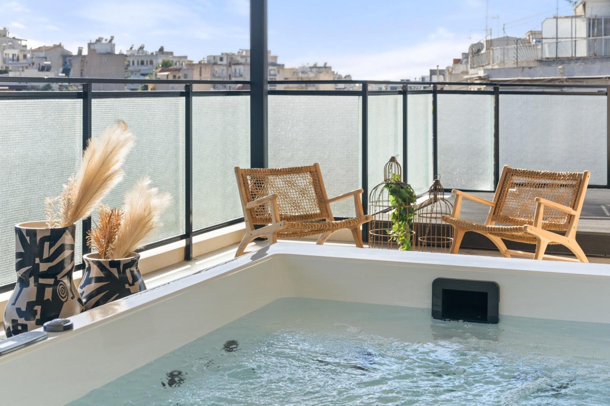 Acron 12 Penthouse Acropolis Suites Athena Bagian luar foto