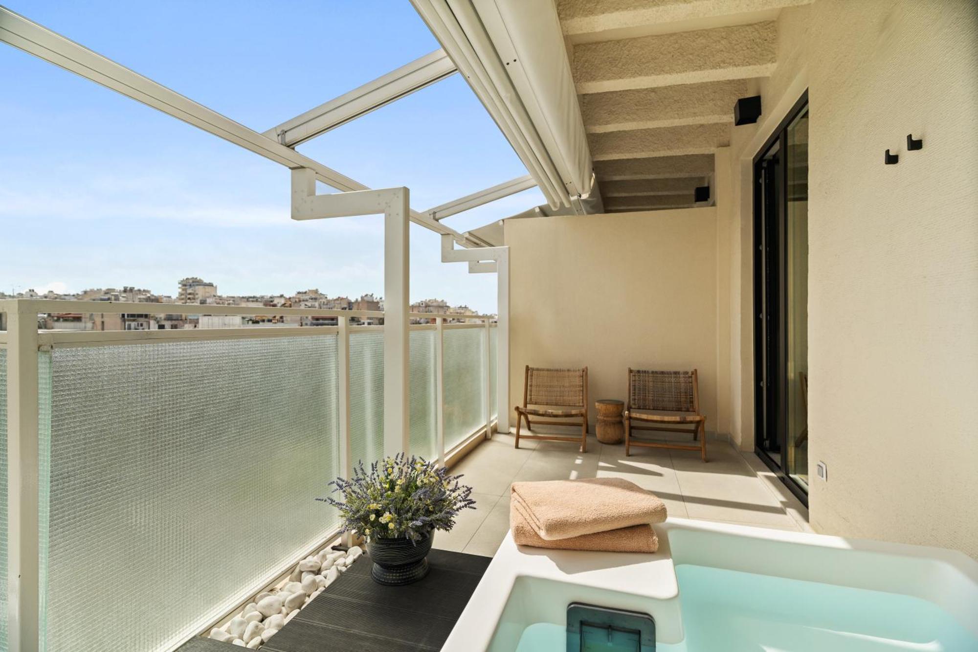 Acron 12 Penthouse Acropolis Suites Athena Bagian luar foto